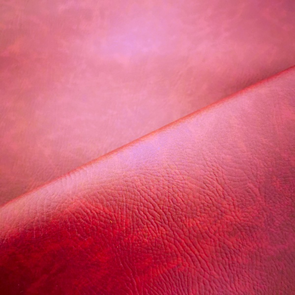 Flame Retardant Leatherette Maroon